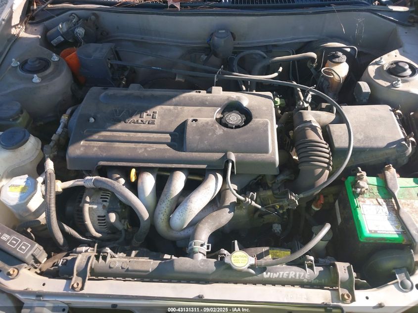 2002 Chevrolet Prizm Lsi VIN: 1Y1SK52822Z418377 Lot: 43131311