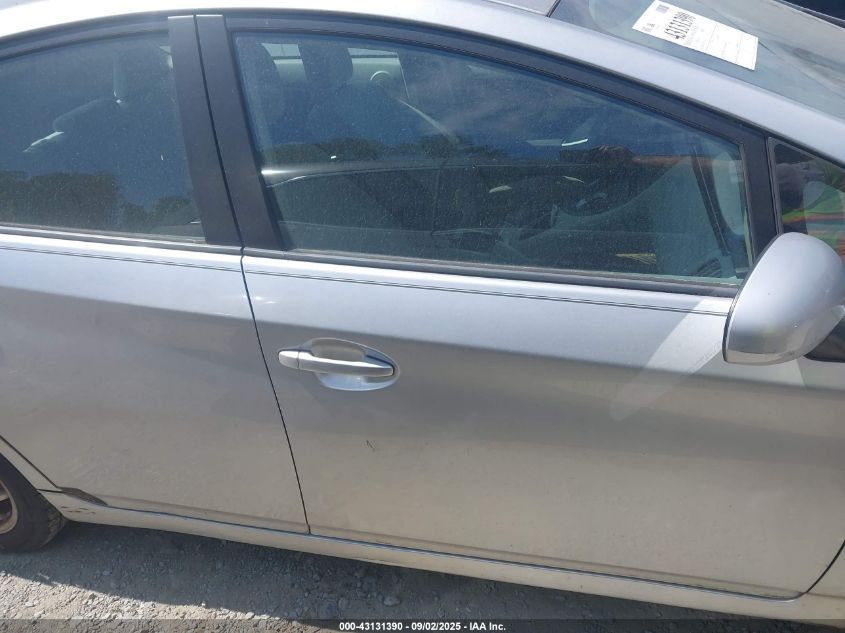 2011 Toyota Prius Three VIN: JTDKN3DU8B5337529 Lot: 43131390