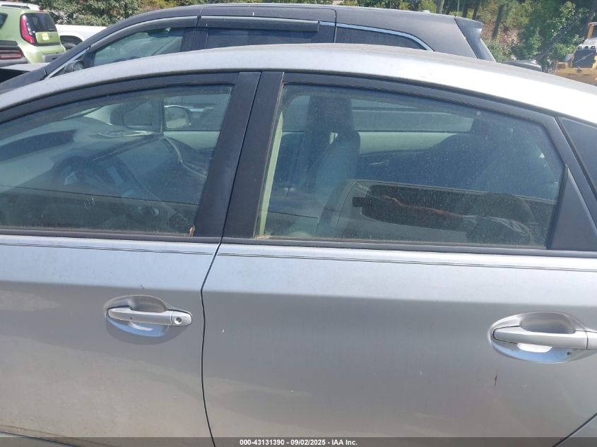 2011 Toyota Prius Three VIN: JTDKN3DU8B5337529 Lot: 43131390