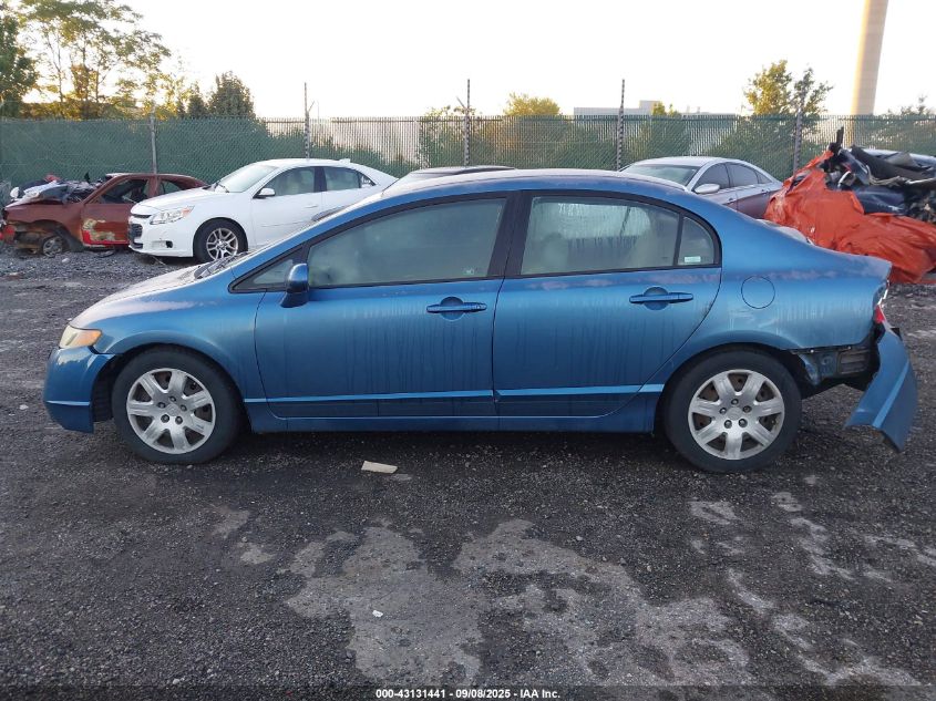 2008 Honda Civic Lx VIN: 2HGFA16548H533199 Lot: 43131441