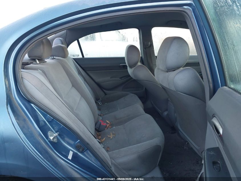 2008 Honda Civic Lx VIN: 2HGFA16548H533199 Lot: 43131441