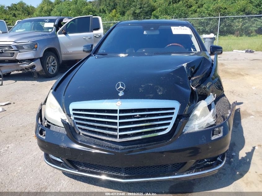 2010 Mercedes-Benz S 550 VIN: WDDNG7BB9AA291284 Lot: 43131448