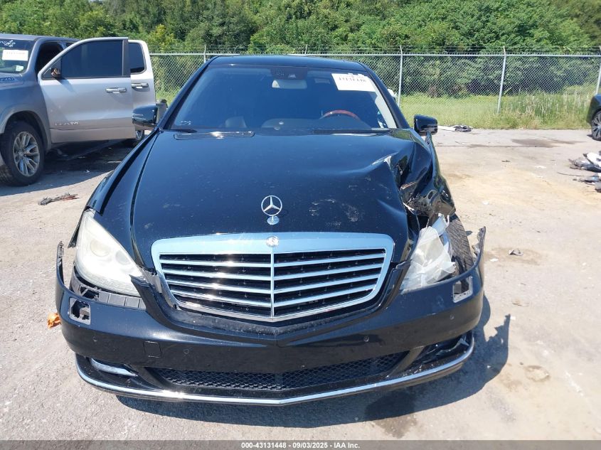 2010 Mercedes-Benz S 550 VIN: WDDNG7BB9AA291284 Lot: 43131448
