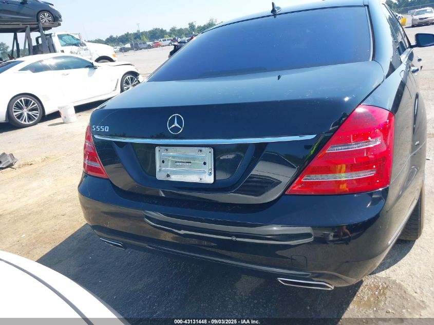 2010 Mercedes-Benz S 550 VIN: WDDNG7BB9AA291284 Lot: 43131448