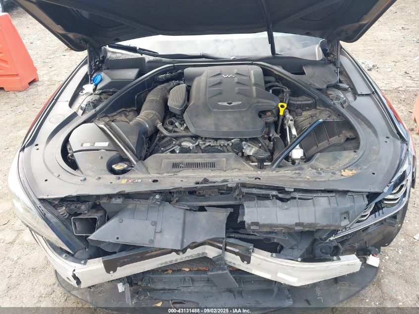 2018 Genesis G80 3.8 VIN: KMHGN4JE8JU268379 Lot: 43131488