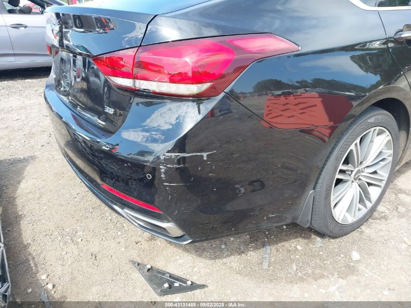 2018 Genesis G80 3.8 VIN: KMHGN4JE8JU268379 Lot: 43131488