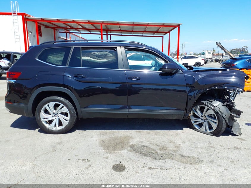 2021 Volkswagen Atlas 3.6L V6 Se W/Technology VIN: 1V2JR2CA5MC570797 Lot: 43131559