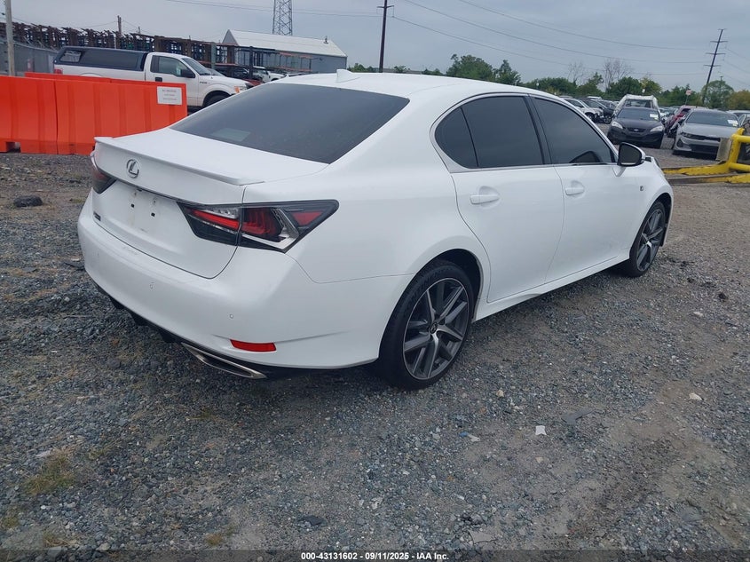 Vin: jthcz1bl8ga002713, lot: 43625926, lexus gs 350 20164