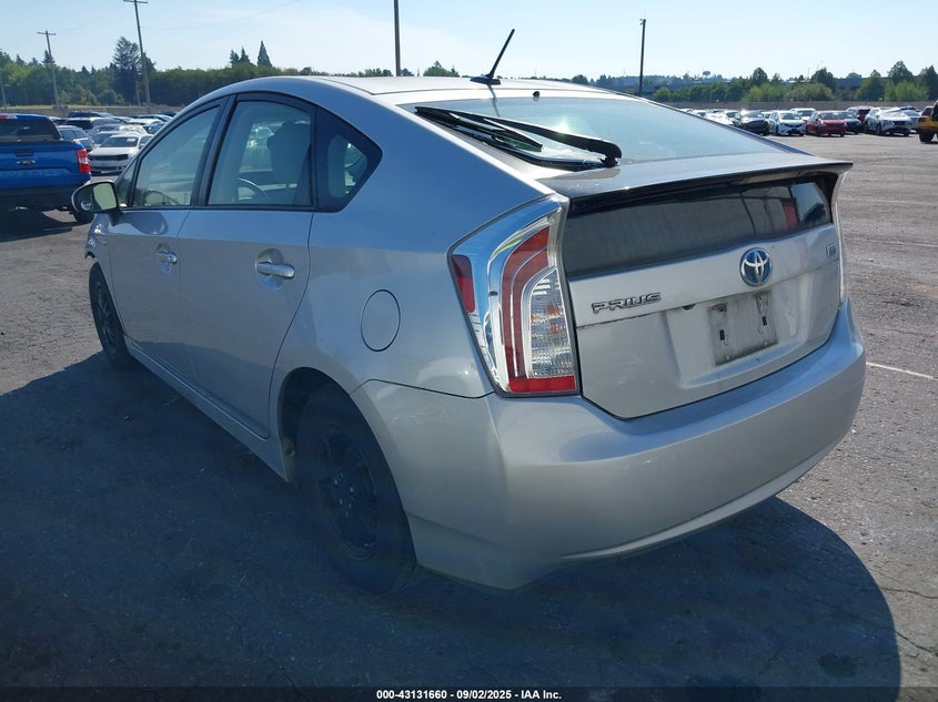 2015 TOYOTA PRIUS FOUR JTDKN3DU6F0407645