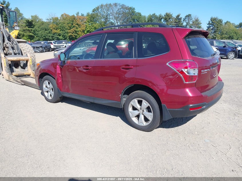 Vin: jf2sjahc3fh450053, lot: 43626188, subaru forester 2.5i limited 20153