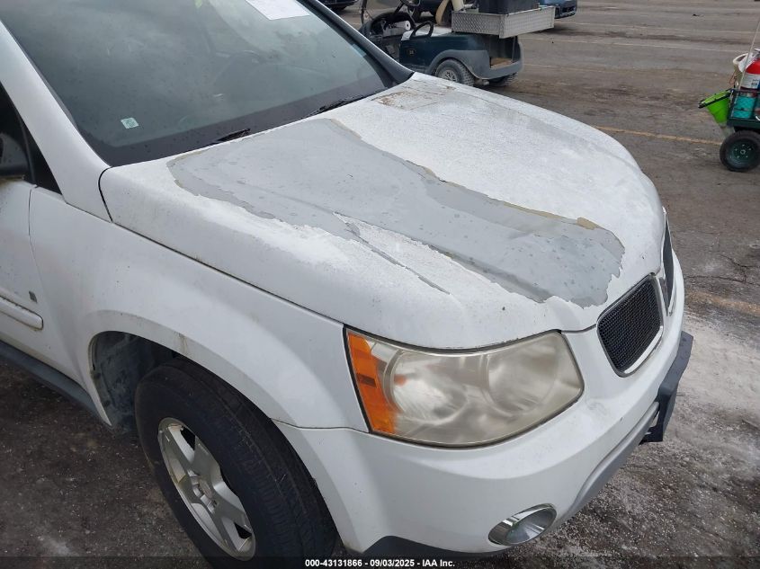 2007 Pontiac Torrent VIN: 2CKDL63FX76017958 Lot: 43131866