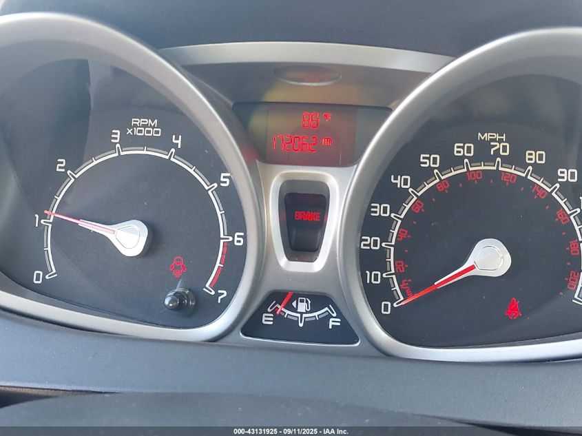 2012 Ford Fiesta Se VIN: 3FADP4EJXCM186529 Lot: 43131925