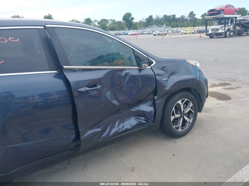 2020 Kia Sportage Lx VIN: KNDPMCAC0L7729902 Lot: 43132100