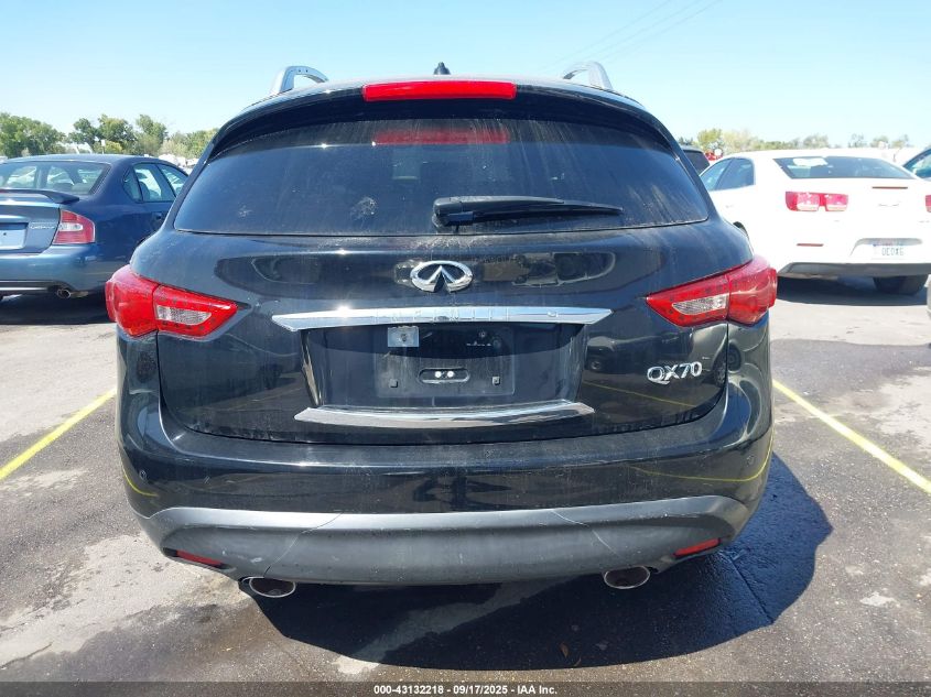 2014 Infiniti Qx70 VIN: JN8CS1MWXEM413429 Lot: 43132218