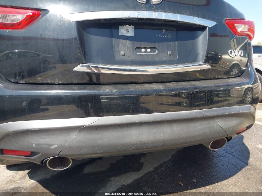 2014 Infiniti Qx70 VIN: JN8CS1MWXEM413429 Lot: 43132218