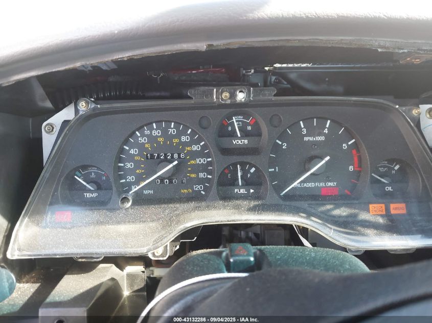 1995 Ford Thunderbird Lx VIN: 1FALP62W8SH204262 Lot: 43132286