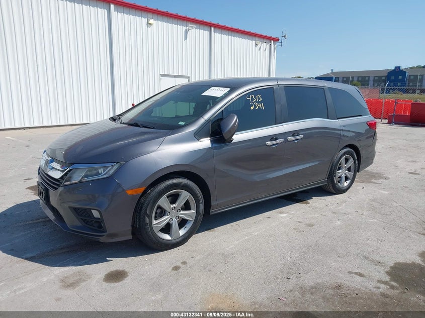 Vin: 5fnrl6h79jb025128, lot: 43626672, honda odyssey ex-l 20182
