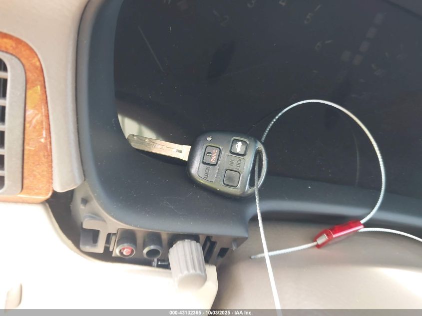 2004 Lexus Ls 430 VIN: JTHBN36F740127887 Lot: 43132365