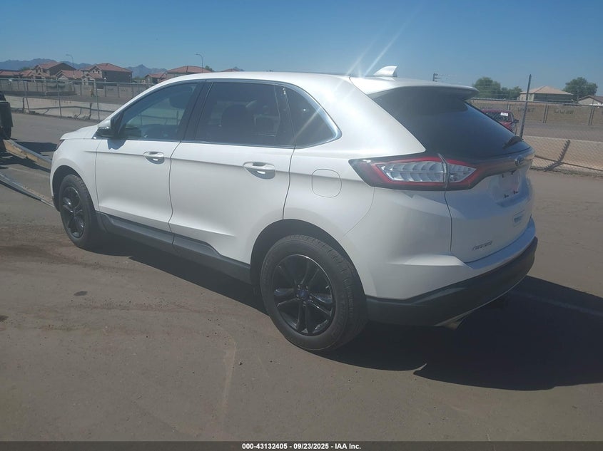 Vin: 2fmpk3j9xhbb11183, lot: 43626736, ford edge sel 20173