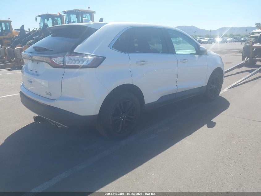 Vin: 2fmpk3j9xhbb11183, lot: 43626736, ford edge sel 20174