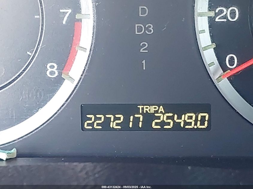 2010 Honda Accord 2.4 Ex-L VIN: 1HGCP2F89AA124380 Lot: 43132424