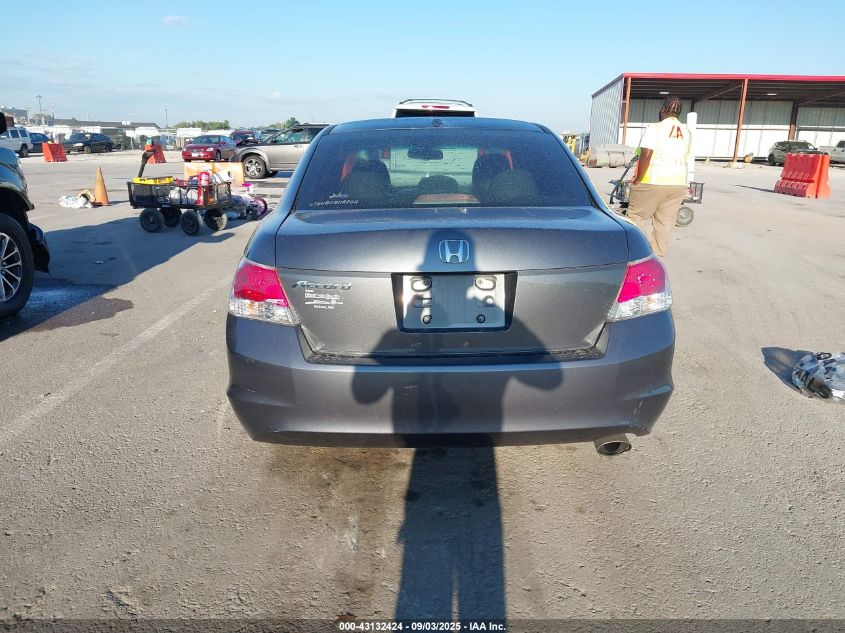 2010 Honda Accord 2.4 Ex-L VIN: 1HGCP2F89AA124380 Lot: 43132424