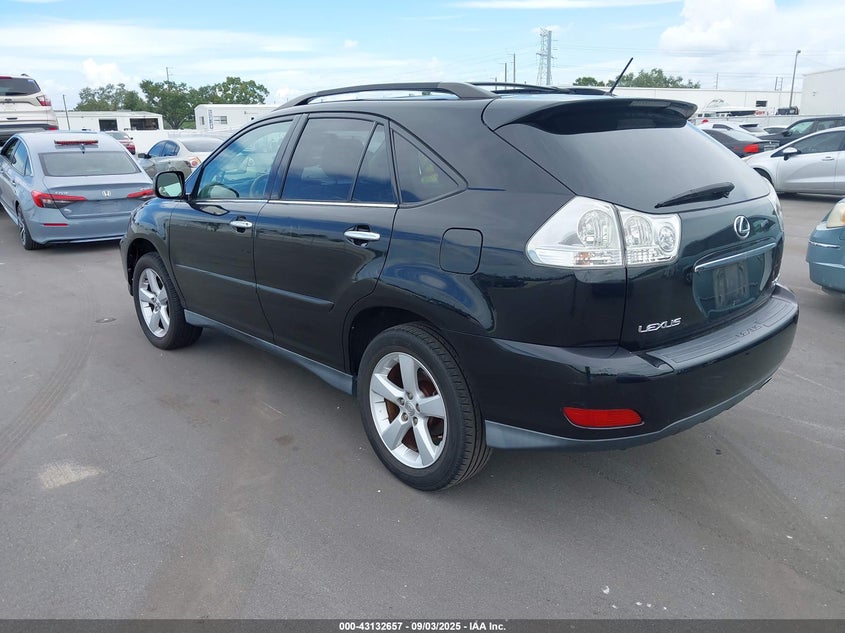 2008 Lexus Rx 350 black other gasoline 2T2GK31U08C053502 photo #4