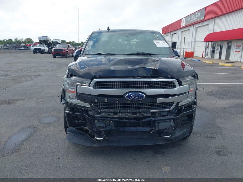 2018 Ford F-150 Platinum VIN: 1FTFW1E18JFD80283 Lot: 43132745