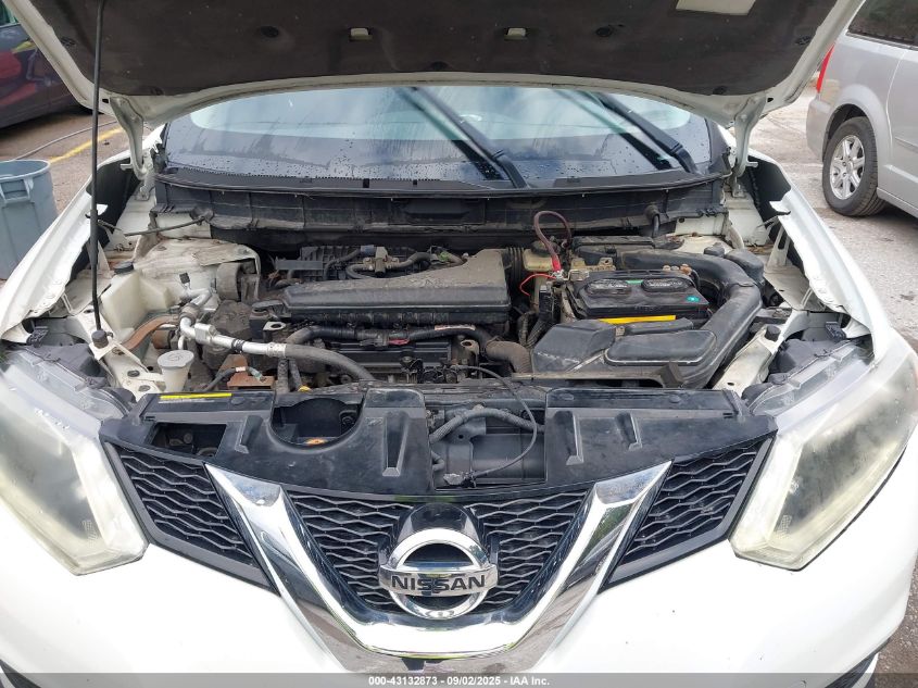 2014 Nissan Rogue Sv VIN: 5N1AT2MV6EC760514 Lot: 43132873