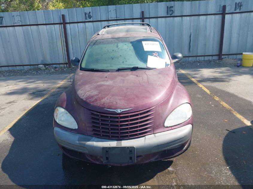 2001 Chrysler Pt Cruiser VIN: 3X8FY4BB01T502387 Lot: 43132874