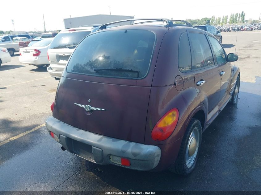 2001 Chrysler Pt Cruiser VIN: 3X8FY4BB01T502387 Lot: 43132874