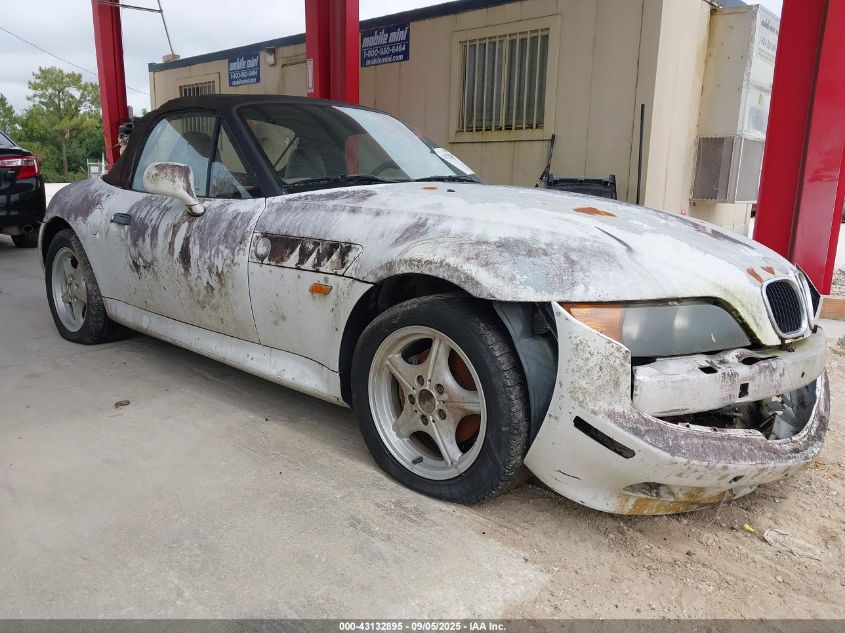 1997 BMW Z3 1.9L Roadster VIN: 4USCH7324VLE02828 Lot: 43132895