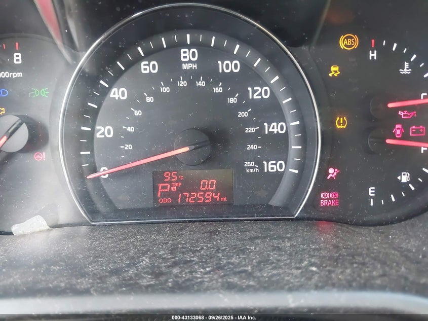 2014 Kia Sorento Lx VIN: 5XYKT3A63EG429879 Lot: 43133068