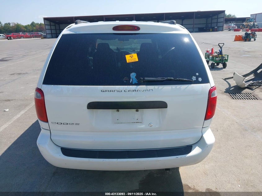 2005 Dodge Grand Caravan Se VIN: 1D4GP24R65B190450 Lot: 43133093
