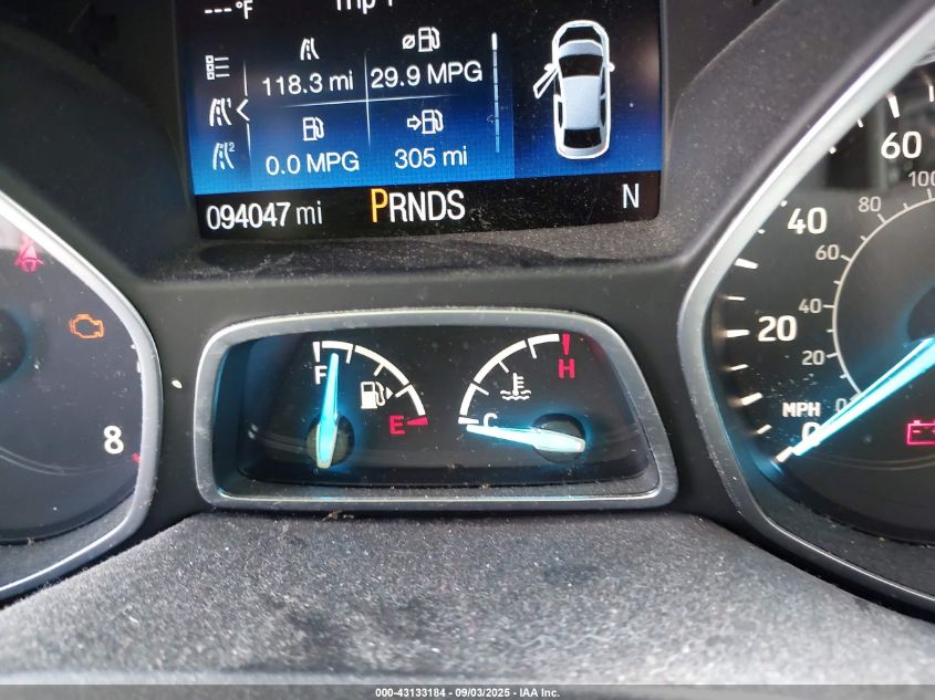 2017 Ford Escape Se VIN: 1FMCU0GD9HUE91632 Lot: 43133184