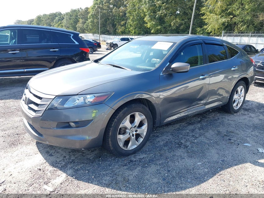 2010 Honda Accord Crosstour Ex-L grey other gasoline 5J6TF1H5XAL001734 photo #3