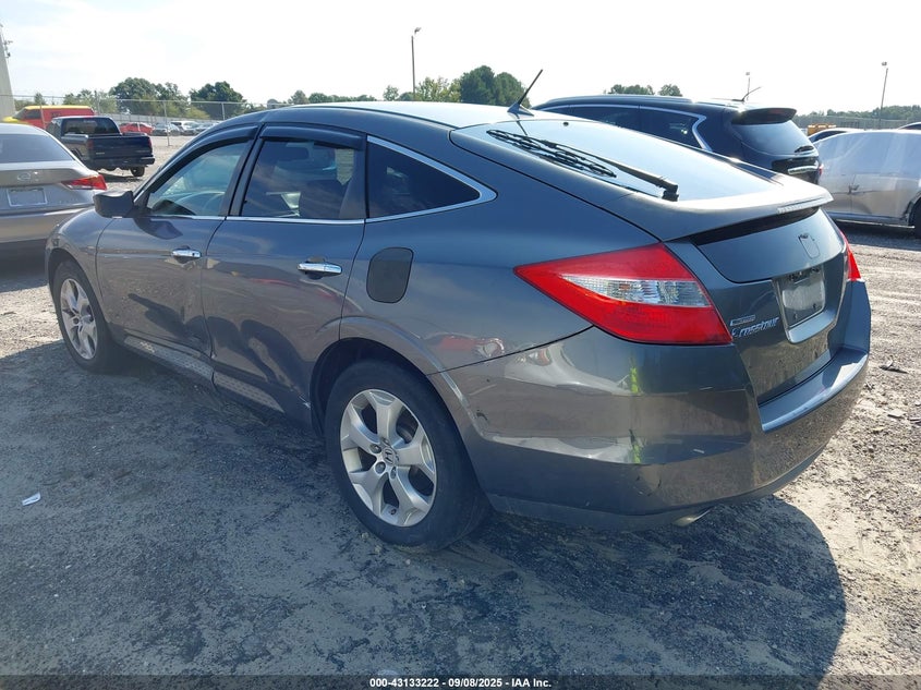 2010 Honda Accord Crosstour Ex-L grey other gasoline 5J6TF1H5XAL001734 photo #4