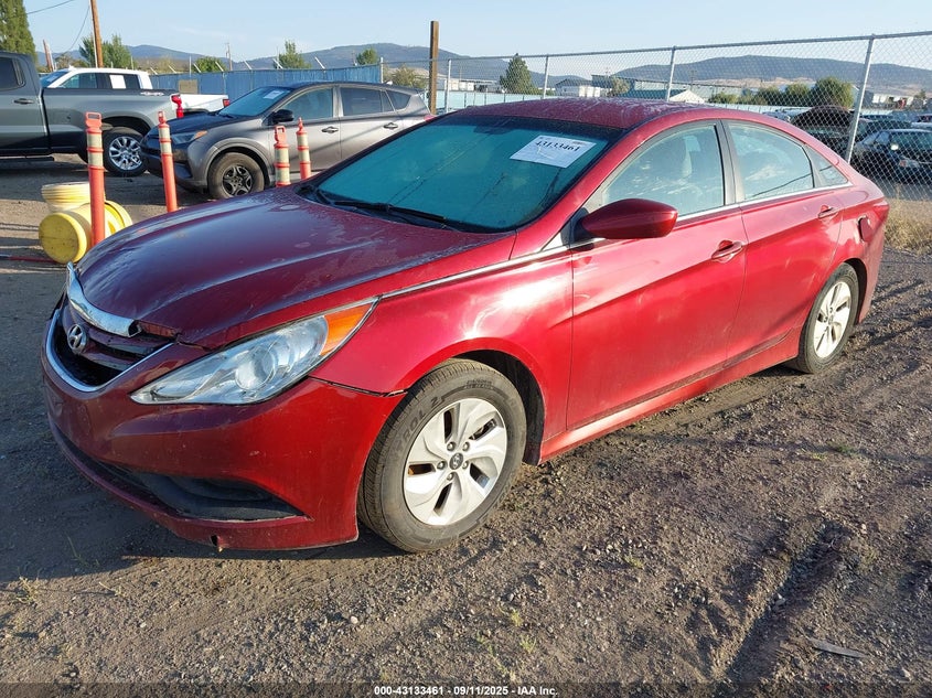 2014 HYUNDAI SONATA GLS - 5NPEB4AC5EH816471