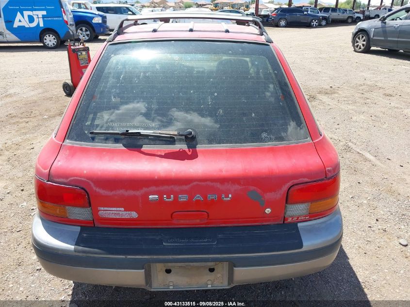 1996 Subaru Impreza VIN: JF1GF4854TG81578 Lot: 43133515