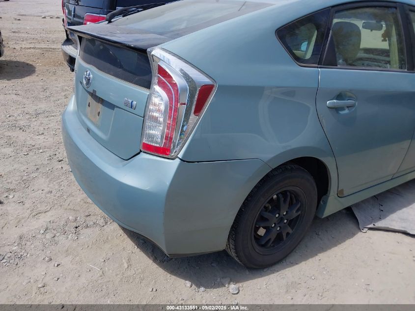 2012 Toyota Prius Two VIN: JTDKN3DU4C1489770 Lot: 43133551