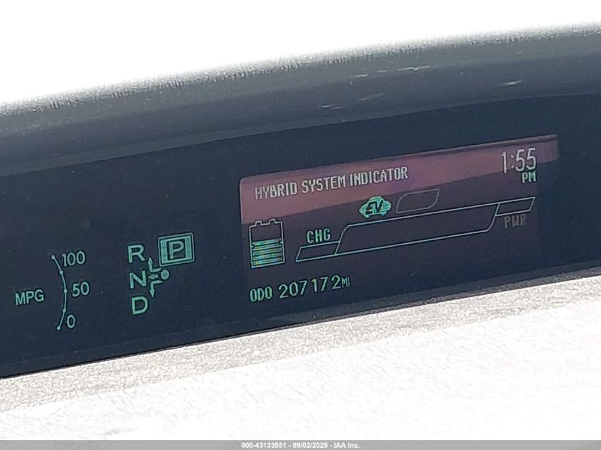 2012 Toyota Prius Two VIN: JTDKN3DU4C1489770 Lot: 43133551