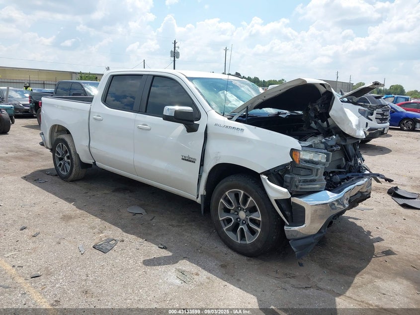 2020 CHEVROLET SILVERADO 1500 2WD  SHORT BED LT - 3GCPWCED5LG404938