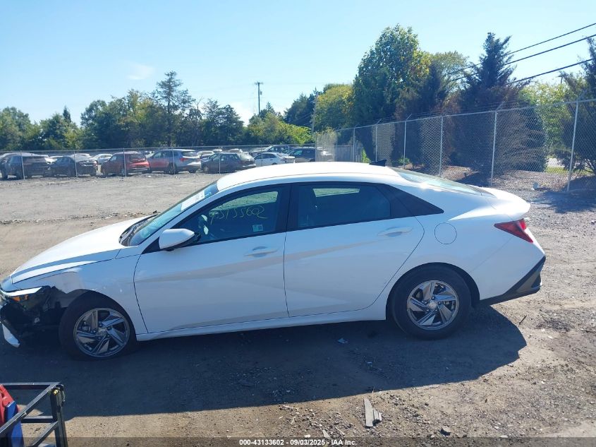 2024 Hyundai Elantra Se VIN: KMHLL4DG4RU662667 Lot: 43133602