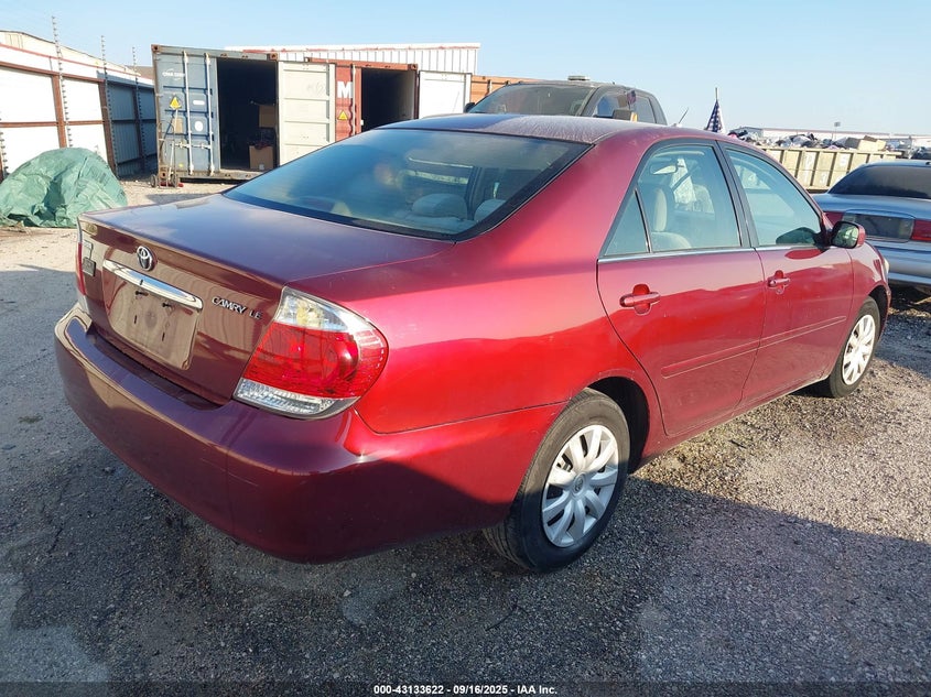 4T1BE32K05U013479 2005 TOYOTA CAMRY photo no. 4
