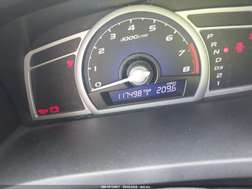 2009 Honda Civic Ex VIN: 2HGFG12809H530140 Lot: 43133637