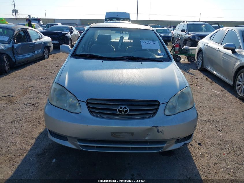 2004 Toyota Corolla Le VIN: JTDBR32E942018743 Lot: 43133684