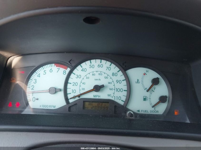 2004 Toyota Corolla Le VIN: JTDBR32E942018743 Lot: 43133684