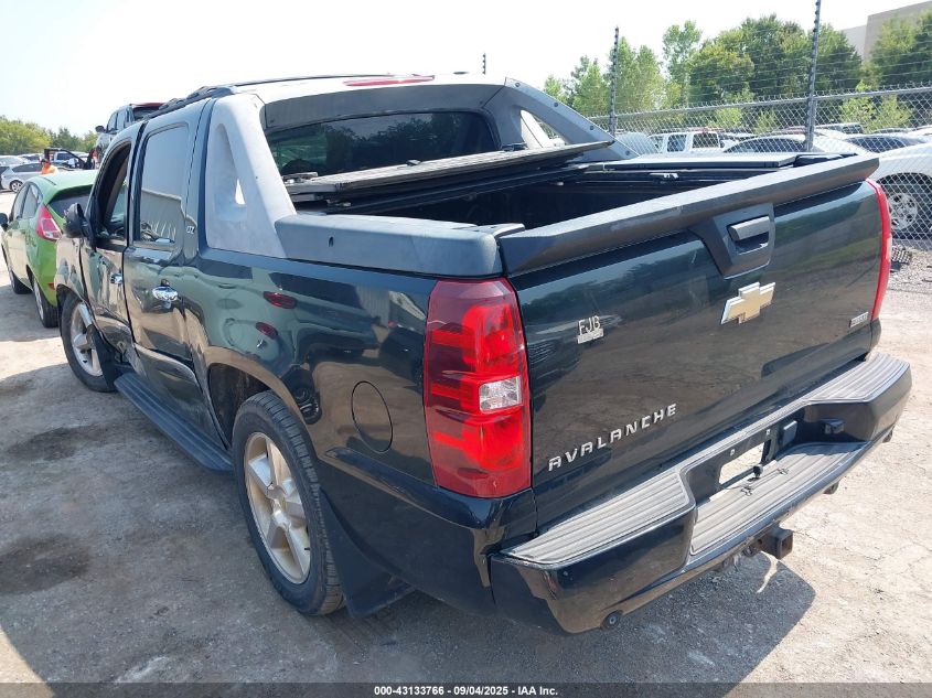 2009 Chevrolet Avalanche 1500 Ltz VIN: 3GNFK32089G180217 Lot: 43133766