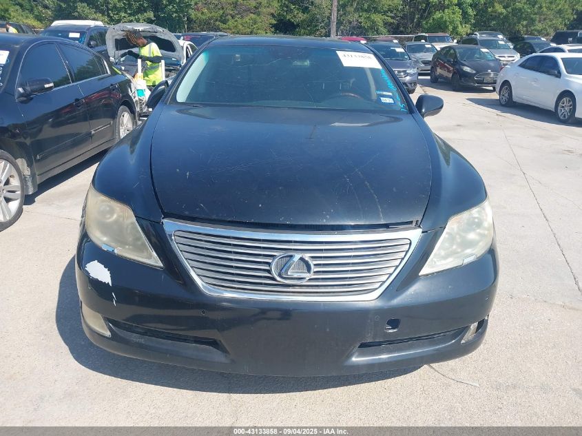 2009 Lexus Ls 460 VIN: JTHBL46F595090120 Lot: 43133858