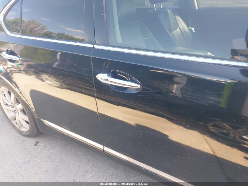 2009 Lexus Ls 460 VIN: JTHBL46F595090120 Lot: 43133858